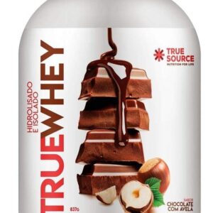 True Source True Whey (837G) – Hidrolisado E Isolado – Sabor Chocolate C/ Avelã